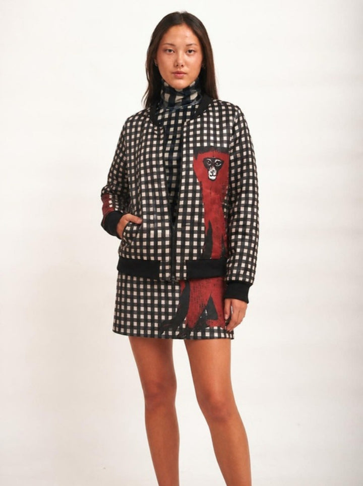 Bomber Alba Vichí corte relajado