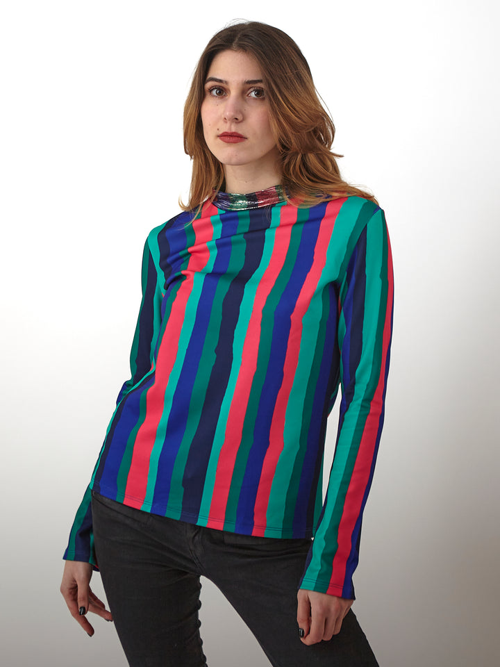 Girasol velvet T-shirt