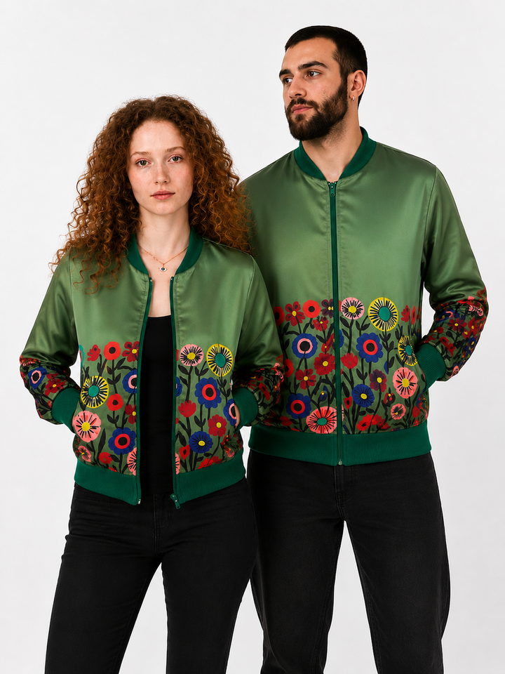 Chaqueta Bomber Sanastasia Verde