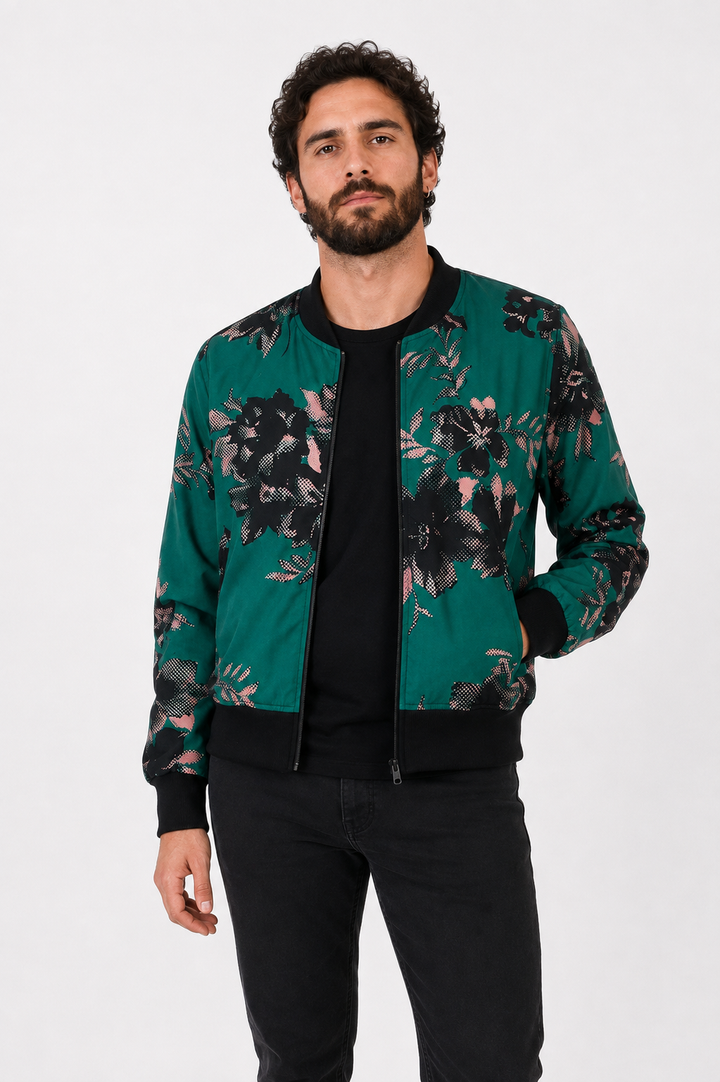 Chaqueta bomber Verde Rondalla Plus