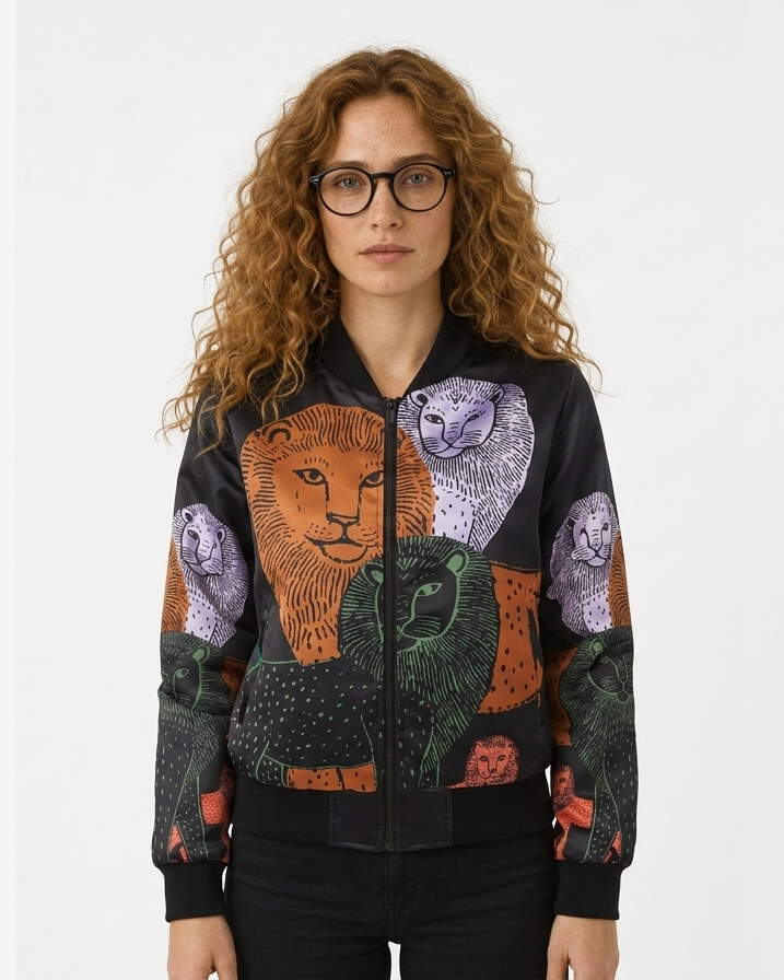 Chaqueta Bomber Sanastasia Leon
