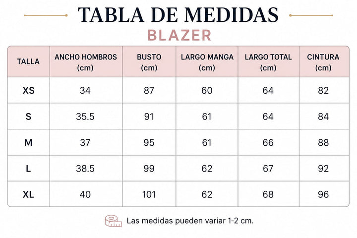 Blazer Alba Tartán