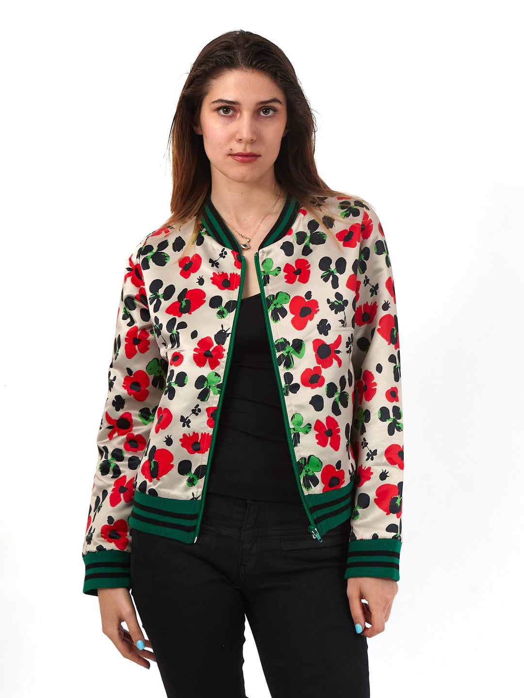 Chaqueta Bomber Sanastasia Beige