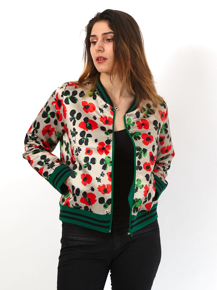 Chaqueta Bomber Sanastasia Beige