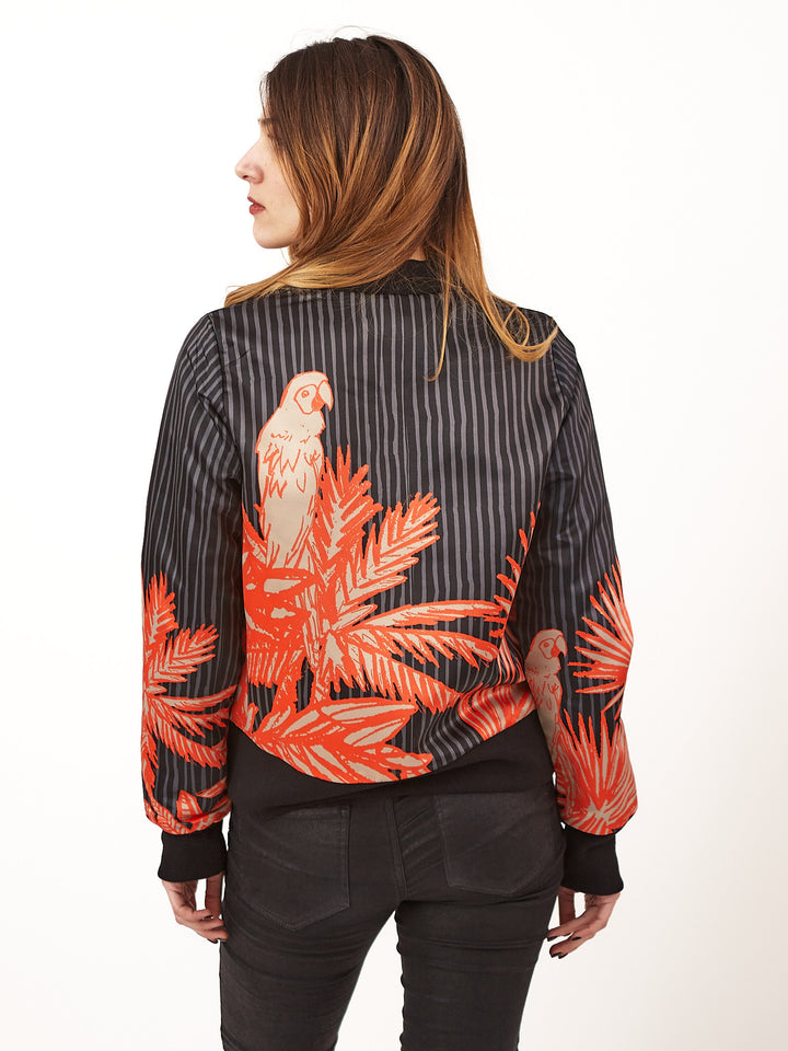 Chaqueta Bomber Jungla Negra