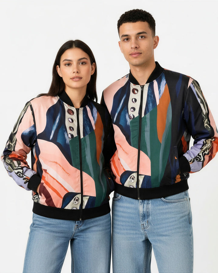 Chaqueta Bomber Sanastasia Collage
