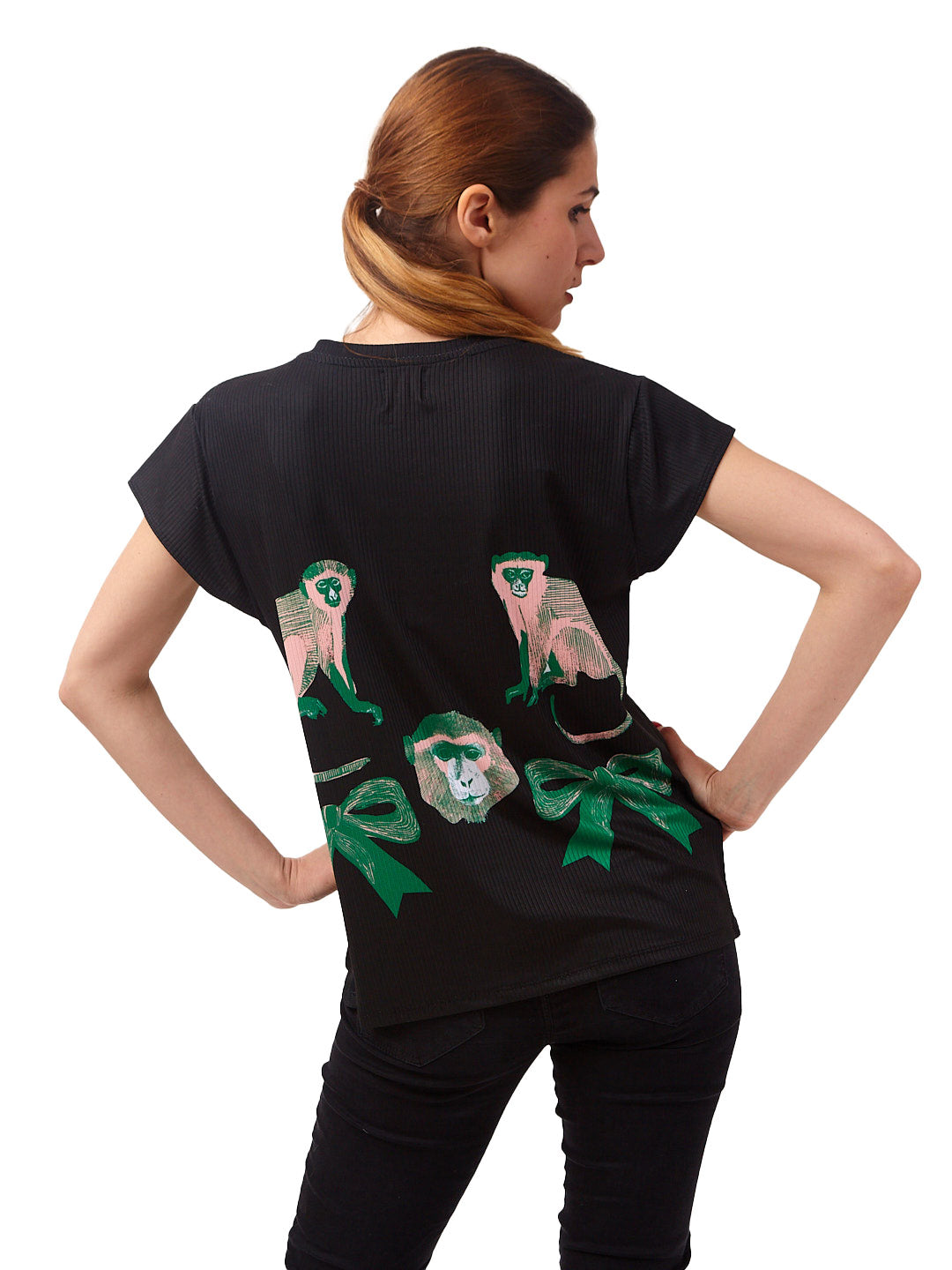 Polera Paraíso Negra