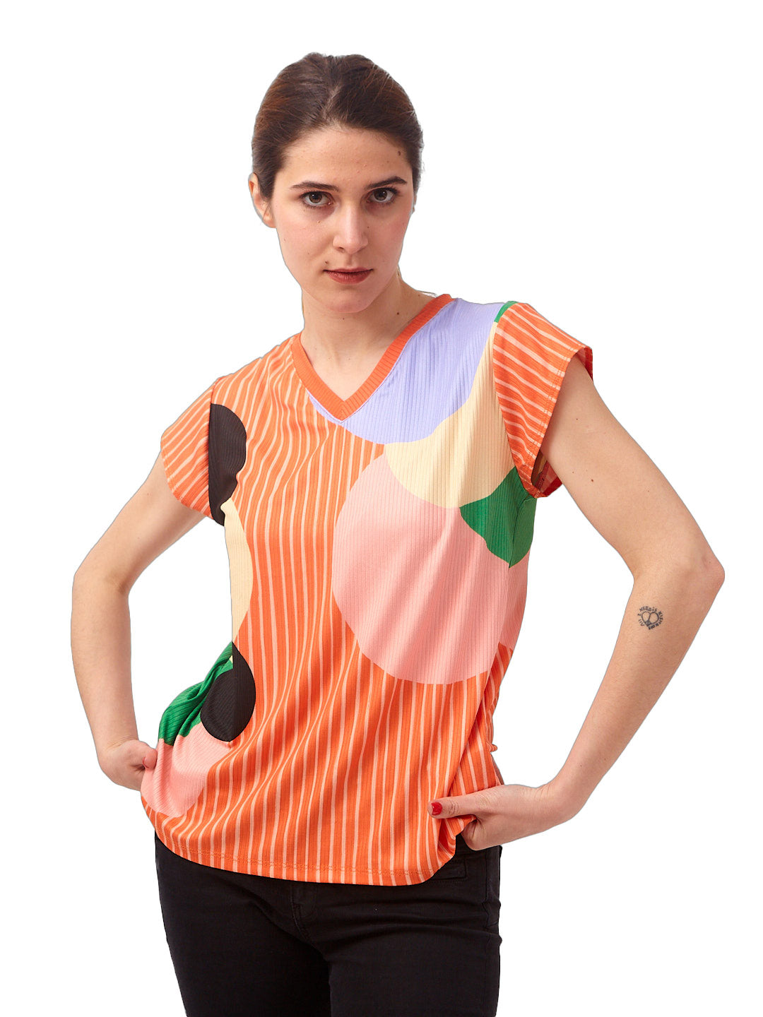 Polera Paraíso Orange