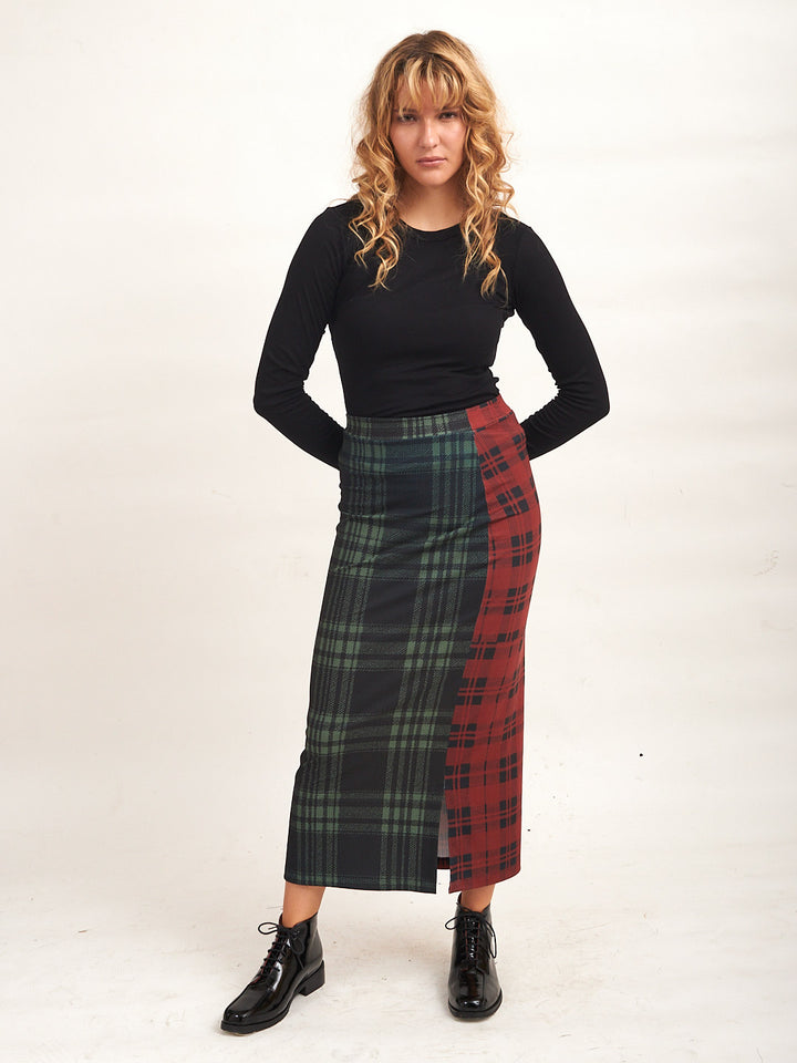 Falda Larga Alba Tartán