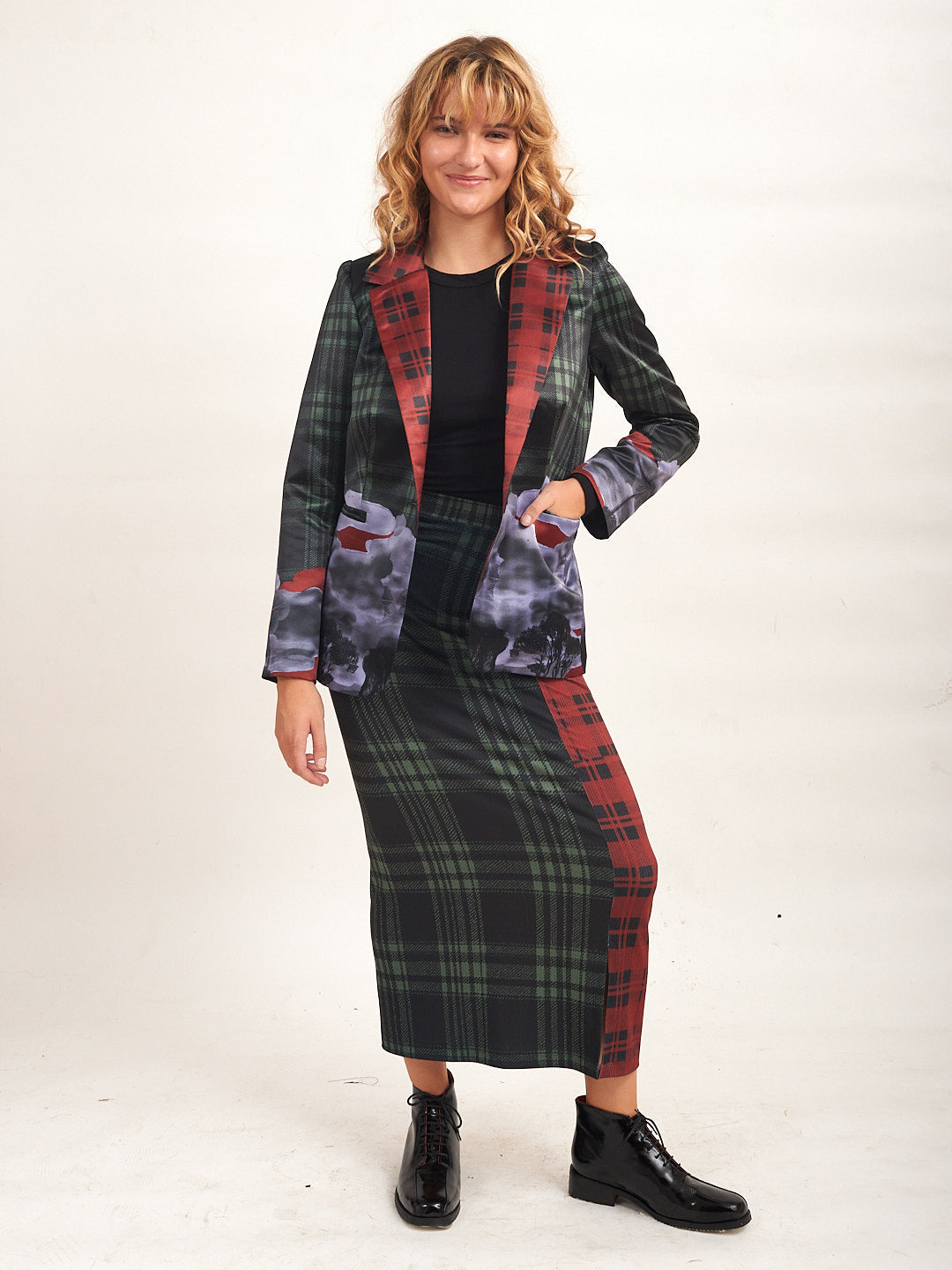 Falda Larga Alba Tartán