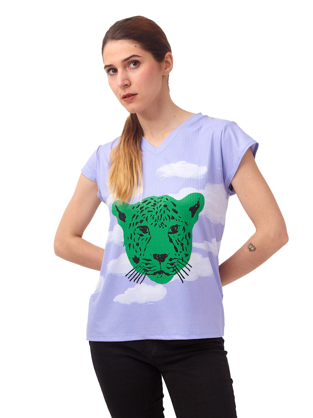 Polera Paraíso Lavanda