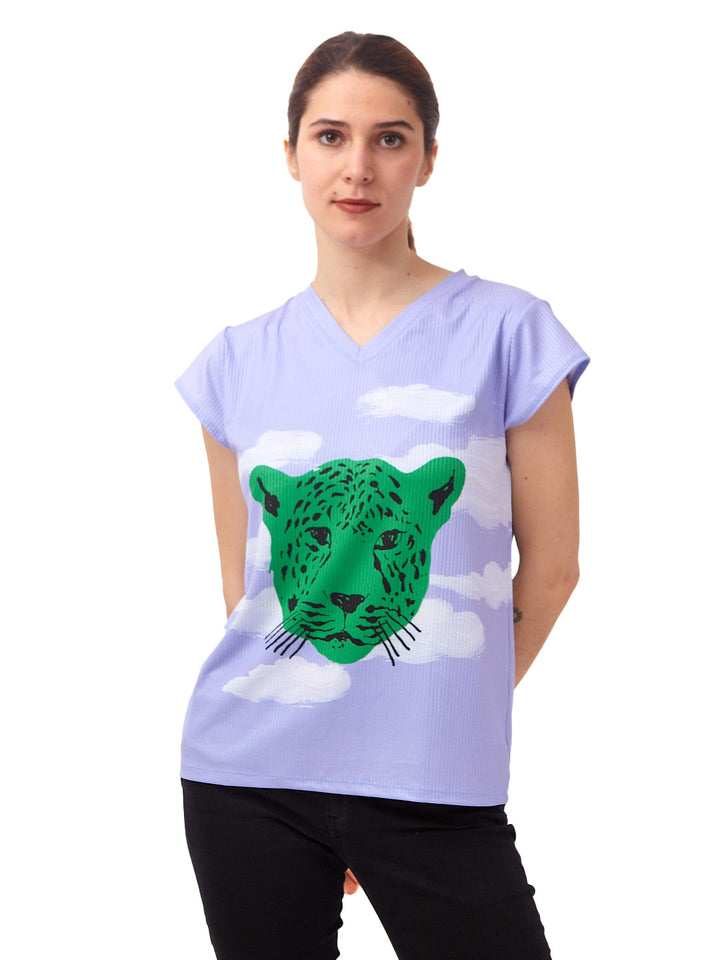 Polera Paraíso Lavanda