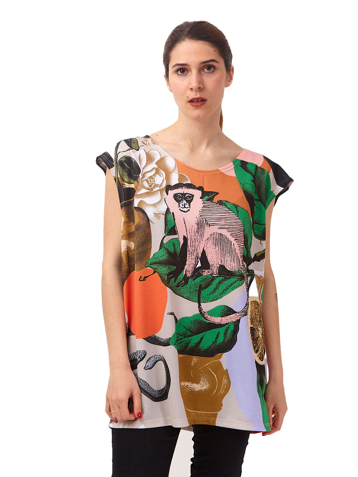 Polera Oversize Paraíso Bodegón