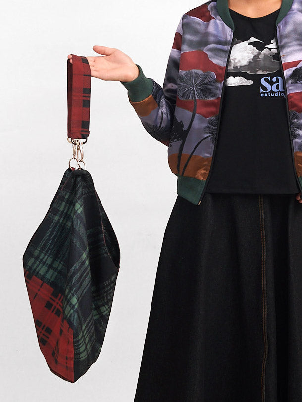 Bolso Origami Alba Tartan