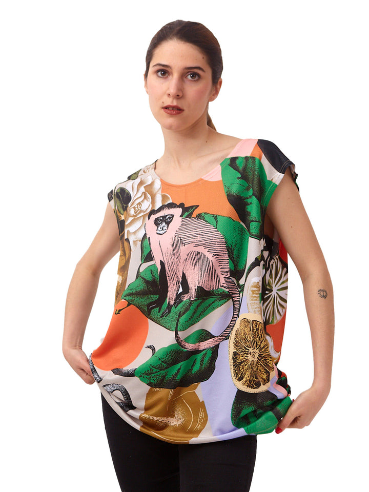 Polera Oversize Paraíso Bodegón