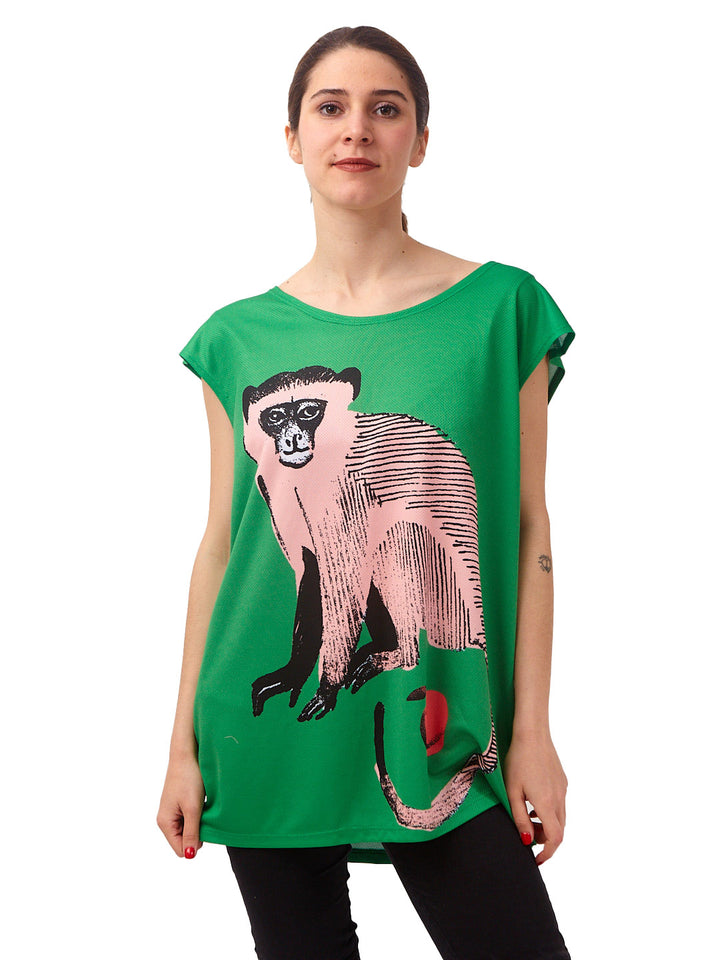 Polera Oversize Paraíso Verde