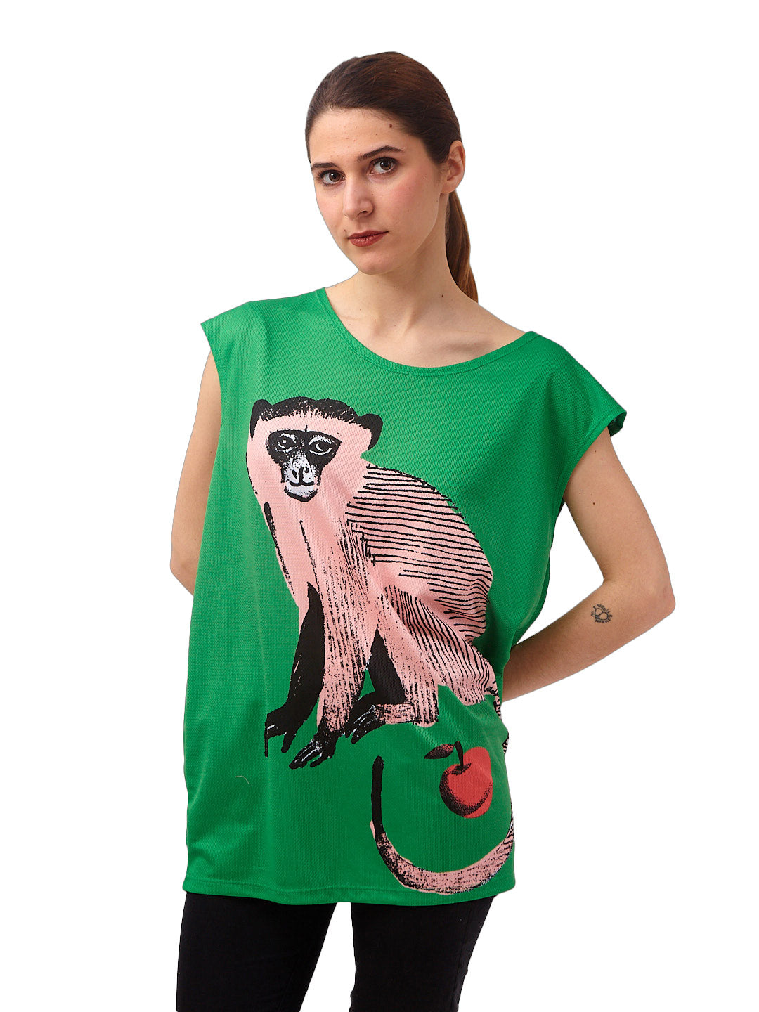 Polera Oversize Paraíso Verde