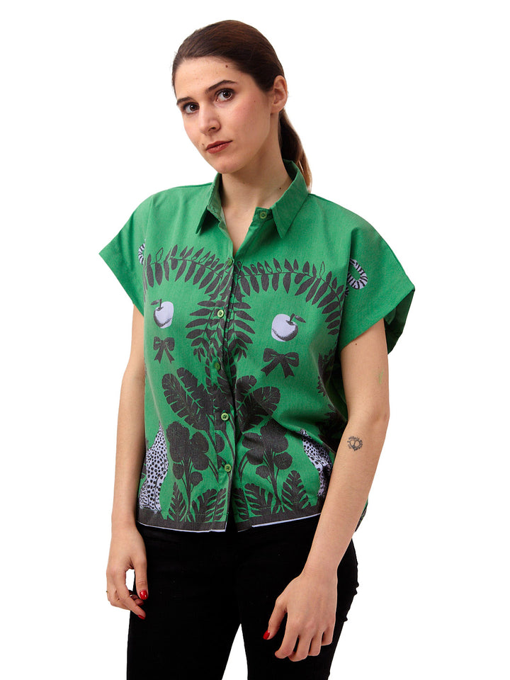 Blusa Verde Paraíso