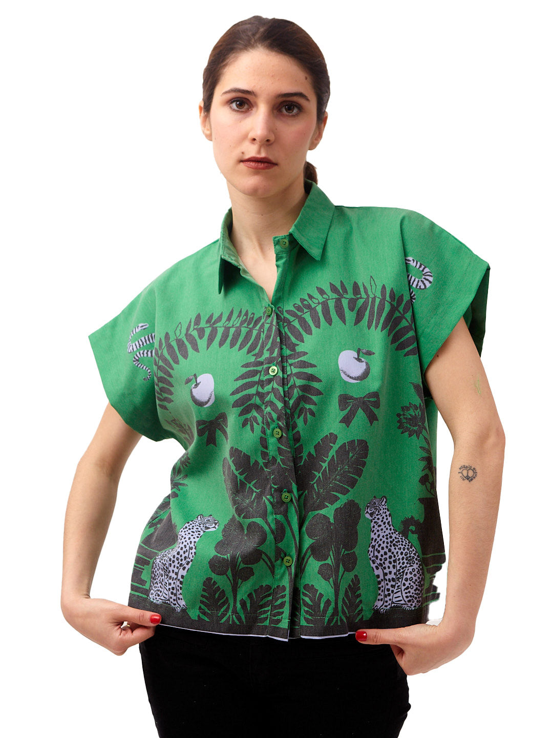 Blusa Verde Paraíso