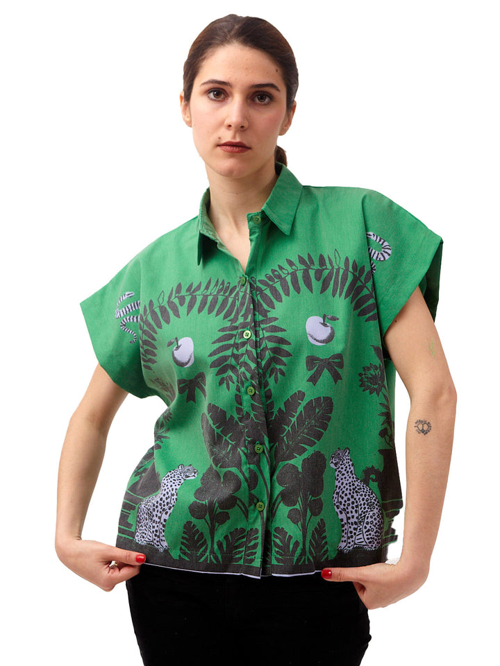 Blusa Verde Paraíso