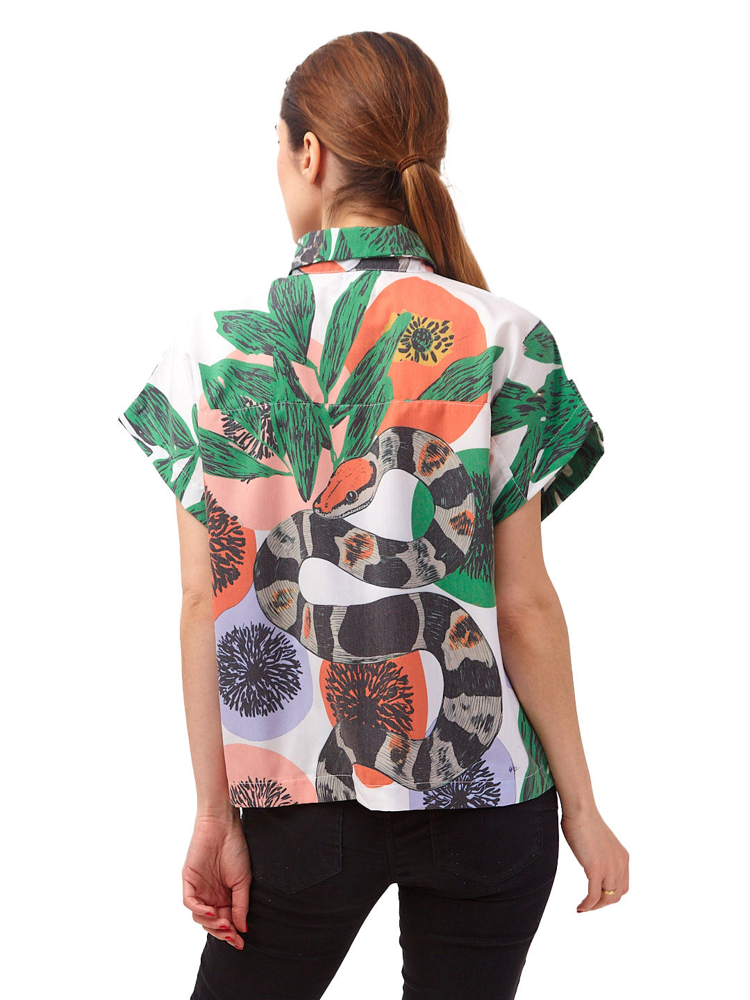 Blusa Serpiente Paraíso