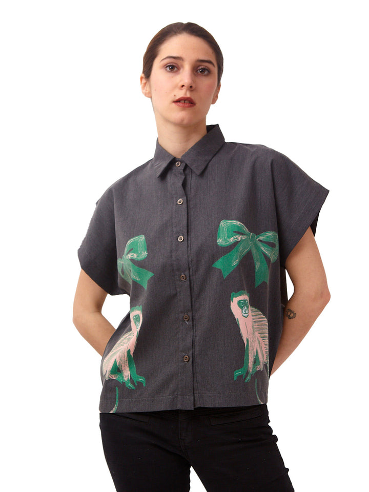 Blusa Negra Paraíso