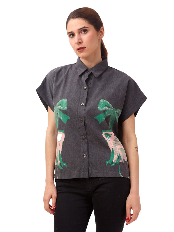 Blusa Negra Paraíso