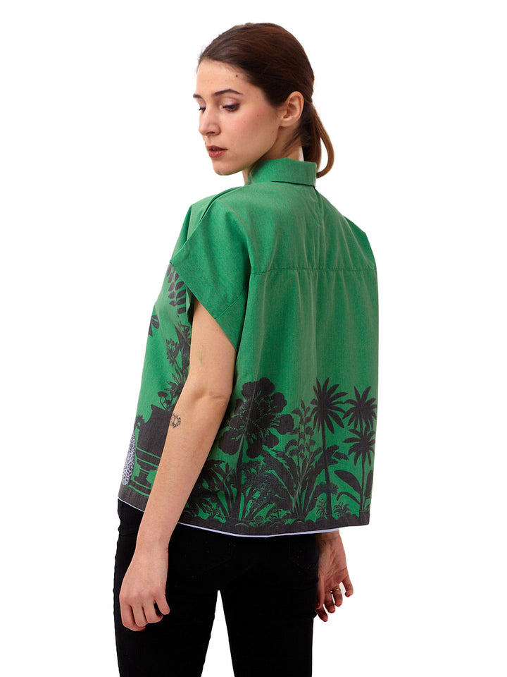 Blusa Verde Paraíso