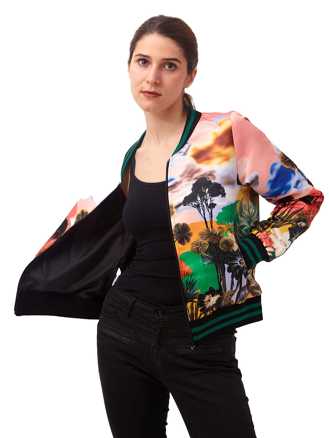 Chaqueta Bomber Paraíso