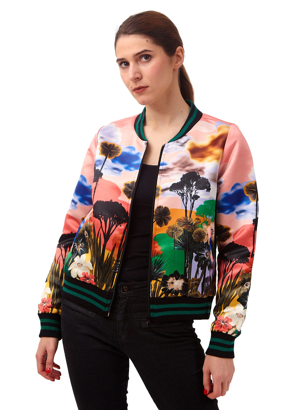 Chaqueta Bomber Paraíso